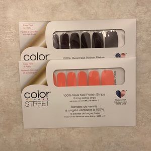 Color street nail polish strips